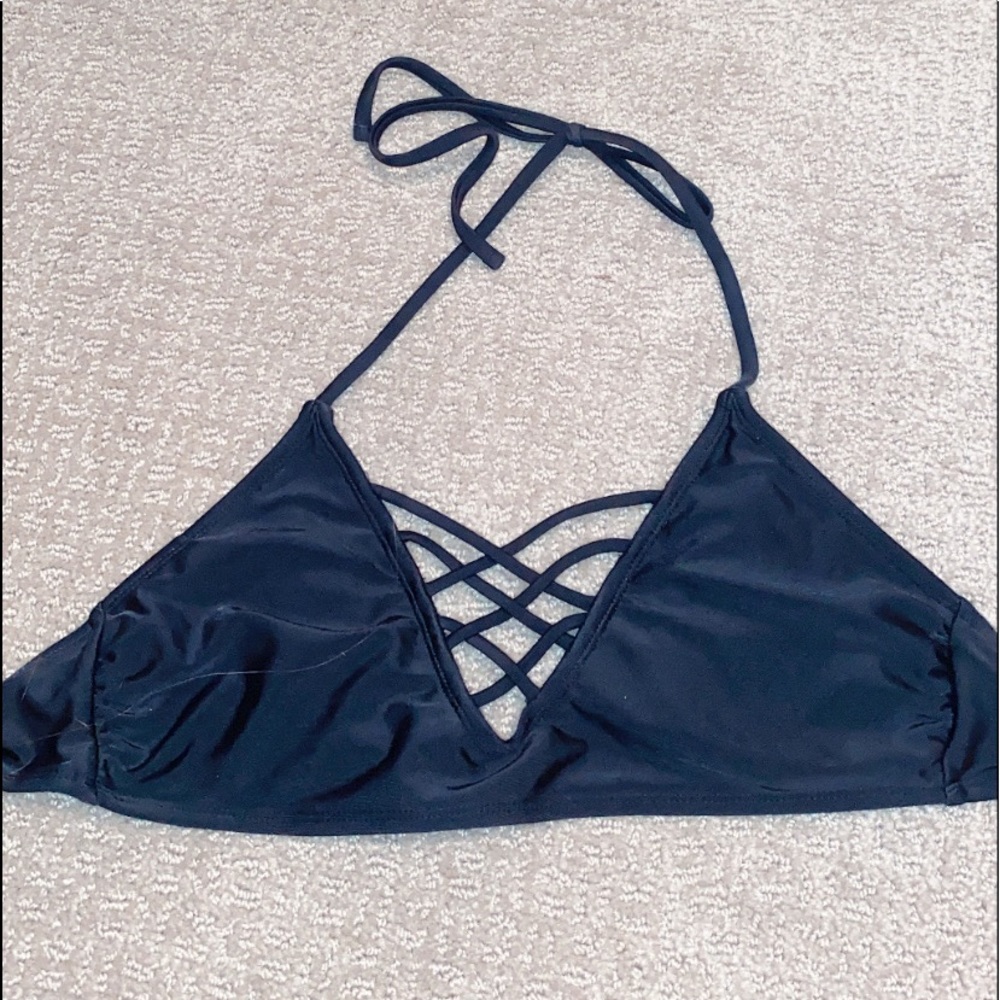 BLACK BIKINI TOP